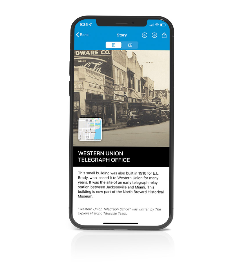 Explore Historic Titusville app